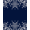 Blue, Pattern 1, variant on ODIKA 4'x6' Machine Washable Non-Slip Area Rug, Festive Snowflake Mosaic with Holiday Accents High Traffic Rug, White, 735711