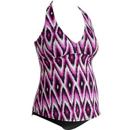 Tessuto Maternity Halter Tankini Two-Piece Swimsuit