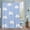 Blue, variant on Clouds Shower Curtain Set with Hooks, Sky Cartoon Pink Water Repellent Sturdy Shower Curtains for Bathroom Decoration, Machine Washable 36x72 Inch