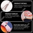 thumbnail image 3 of Bracelet de Montre en Tissu Réglable Remplacement Compatible avec Fitbit Luxe, 3 of 8