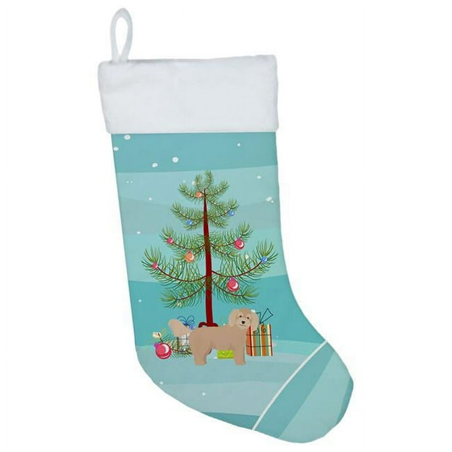 Carolines Treasures CK3806CS Bichpoo Bas de Noël Arbre de Noël