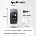 thumbnail image 3 of TELESIN Backpack Strap Clamp Magnetic Swivel Clip for Cam 360°Rotating Adjustable Strap Mount Quick Clip, 3 of 8