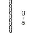 thumbnail image 2 of Aspen Creative 21109-81, 6 Feet Heavy Duty Chain & Quick Link in Oil Rubbed Bronze, 11 Gauge, 2 of 5