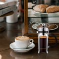 thumbnail image 5 of Cafetera de prensa francesa (12 oz), sistema de prensa, vidrio de borosilicato engrosado resistente al calor, duradero E, 5 of 5