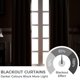 thumbnail image 4 of Blue Cortina francesa, cortina de luz lateral premium para puerta delantera, cortina lateral para privacidad, 4 of 5