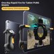 thumbnail image 5 of Gamepad Joystick, Adults Kids High Frequency Better View Shooting Game Tablet Trigger Gamepad Joystick For Suitable for Home, Travel, Bedroom, Living Room and So On, 5 of 5