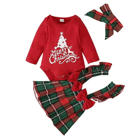 

Youmylove Girls Spring Autumn Letter Triangle Climbing Jumpsuit Dress Red Plaid Suspenders Dress And Hair Band Three Piece Children Suit Leisure Child Clothing