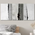 thumbnail image 3 of wall26 Canvas Print Wall Art Set Pastel Pastel Black &amp; Gray Geometric Color Blocks Abstract Shapes Illustrations Modern Art Multicolor for Living Room, Bedroom, Office - 24"x36" x 3, 3 of 5