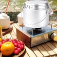 thumbnail image 4 of Ensemble de Casseroles et Poêles de Camping Extérieur Pot Suspendu en Aluminium Poignée Pliante Poêle à Frire pour Camping Randonnée, 4 of 8
