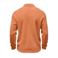 thumbnail image 4 of Mfakffe Men's Knit Polo Shirts Long Sleeve Sweater Polo Lightweight Fashion Casual Collared Shirts, 4 of 5