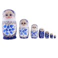 thumbnail image 1 of 7 Unids de Matryoshka Regalos Azul Sunnimix Muñecas de anidación rusas, 1 of 8