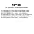thumbnail image 2 of Kugel Front Wheel Bearing and ABS Sensor Kit for Car Mercedes-Benz R350 R320 R500 with Harness - Left Right Side (Driver Passenger) K7S-102057, 2 of 10
