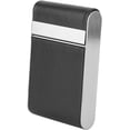 thumbnail image 1 of Cigarette Case King Size Stainless Steel + Microfiber Leather for Whole Package Cigarettes 20pcs Anti-Collision Splash Proof and Scratch Resistant, Black/Red(Black), 1 of 8