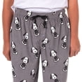 thumbnail image 3 of Peanuts Pajamas Men's Halloween Snoopy Skeleton Lounge Pajama Pants, 3 of 5