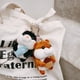 thumbnail image 2 of LLavero de peluche de Panda Kawaii, llavero de Animal de peluche suave de dibujos animados, muñeco de peluche, mochila de juguete colgante, 2 of 5