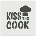 thumbnail image 1 of Kiss the Cook Cooking Chef DIY Cookie Wall Craft Stencil - 9.0 Inch, 1 of 5