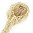 thumbnail image 4 of SHCKE 24" Fishtail Braid Ponytail Drawstring Ponytail Extension Synthetic Long Ponytail Hairpieces for Women, 4 of 6