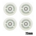 thumbnail image 1 of TrueNorth (Green-68mm)4pcs Flash Inline Skate Wheels 90a Led Lighting Skating Wheels 80 76 72 68, 1 of 3