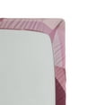 thumbnail image 2 of Ambesonne Abstract Fitted Sheet, Triangle Diamond Shape, Full Size, Rose Dried Rose Pink, 2 of 2