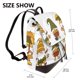 thumbnail image 2 of Disketp Hello Autumn Mochila de Cuero para Mujer, Bolso de Espalda Antirrobo con Estilo para Viaje, Trabajo y Uso Diario, 2 of 4
