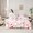 Pink 02, variant on Feelyou Cute Pink Snowman Bedding Comforter Set 7 Pieces for Kids, Dreamy Pine Tree Full Bedding Set, Cartoon Christmas Tree Reversible Fitted Sheet Flat Sheet, Ultra Soft Bedroom Decor