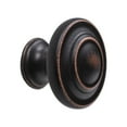 thumbnail image 5 of Better Homes & Gardens 1-5/16" (33mm) Turned Knob, Oil Rubbed Bronze, 2 Pack, 5 of 6