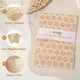 thumbnail image 3 of Uxcell 45 Hojas de Papel Texturizado para Scrapbook, Conjunto de Papel Especial, Beige, 3 of 6