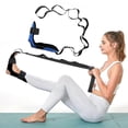thumbnail image 1 of Sangle d'Étirement de Yoga, Sangles d'Exercice et de Levage des Jambes avec Boucles Réglables BBLVER, 1 of 5