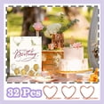 thumbnail image 3 of Soportes para NúMeros de Mesa, 32 Piezas, Soporte Tarjetas Lugar, Naipes en Forma CorazóN, Minisoporte Fotos, Cuadros Mesa, 3 of 7