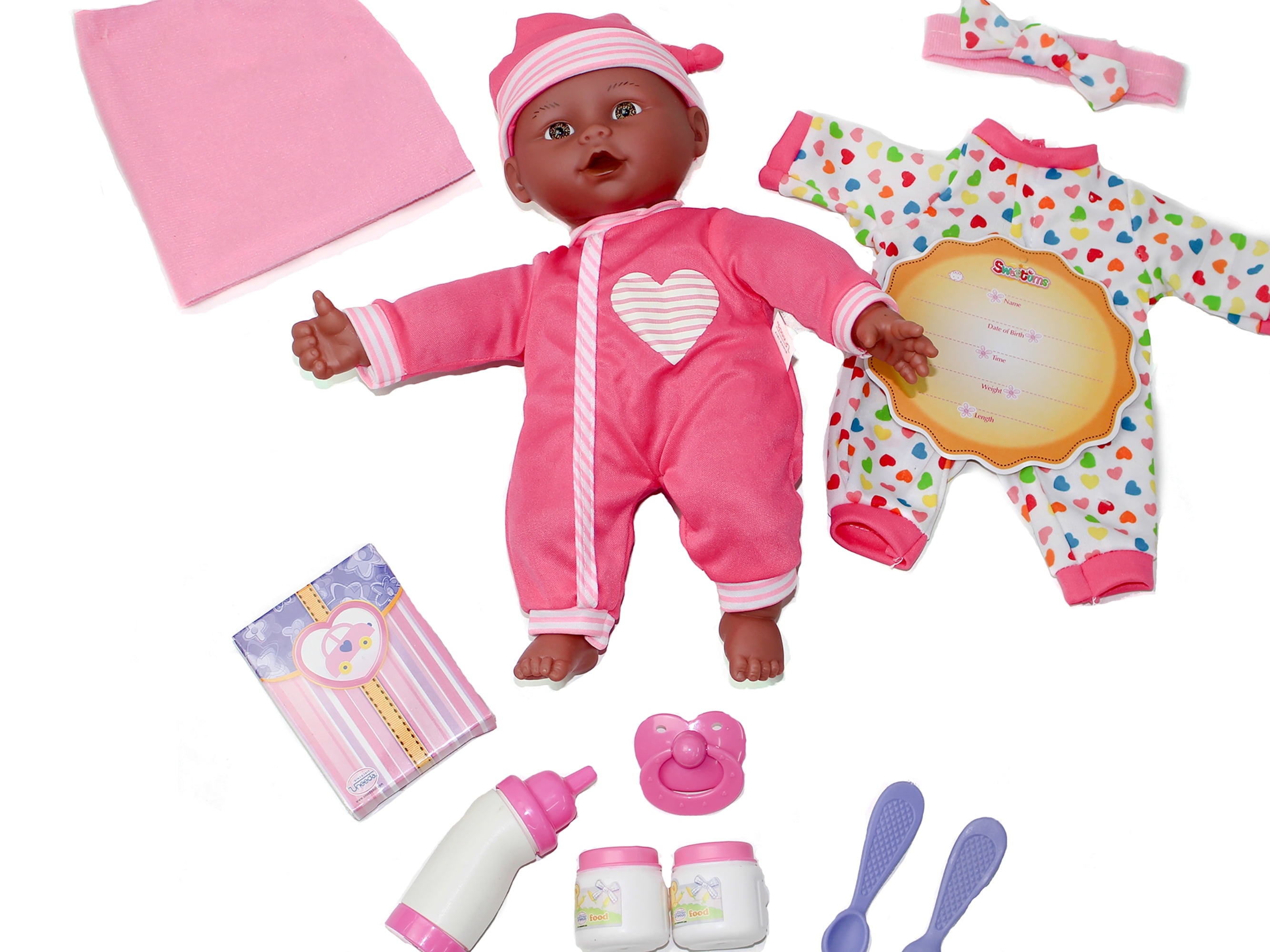 Sweetums 12" Baby Doll Set