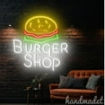 thumbnail image 2 of Handmadetneonsign Burger Neon Sign, Burger Food Wall Art Decor, Hamburger Led Neon, Burger Store Wall Decor 51522, 2 of 5