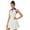 White-Blue, variant on Golf Dress for Women Tennis Dresses with Shorts Pockets Sleeveless Sport Active Workout Athletic Dress Black S