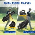 thumbnail image 5 of Toyandona Professional Golf Bag Black Nylon with Retractable Top and Spacious Storage, 5 of 11