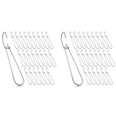 

48 Pcs 7.3 Inch Metal Pattern Hooks Sewing Pattern Making Hanging Hanger