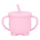 thumbnail image 1 of Tazas de silicona para niños pequeños con pajita, taza para sorber de silicona Taza para sorber fácil para niños pequeños Taza para niños pequeños con pajita Durabilidad mejorada, 1 of 8