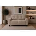 thumbnail image 1 of Love seat El Bazar Store Sidney Lino Beige 2 plazas, Modular, Moderno, Sala, Sofa, 1 of 5