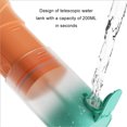 thumbnail image 4 of Naiovety Flossers impermeables del agua para los modos de la limpieza de los dientes 3 para el portátil limpio modificado para requisitos Electrodomésticos naranja, 4 of 6