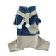 thumbnail image 5 of Ropa para perros y mascotas Sudadera con capucha suave y cálida de invierno Ropa para mascotas Ropa de para proteger S / M / L Zafiro Azul-L, 5 of 8