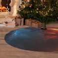 thumbnail image 6 of Yiaed Red And Blue Fire Dragon E Print Christmas Tree Skirt , Tree SkirtsTree Mat for Christmas Winter Holiday Indoor Decorations-48", 6 of 7