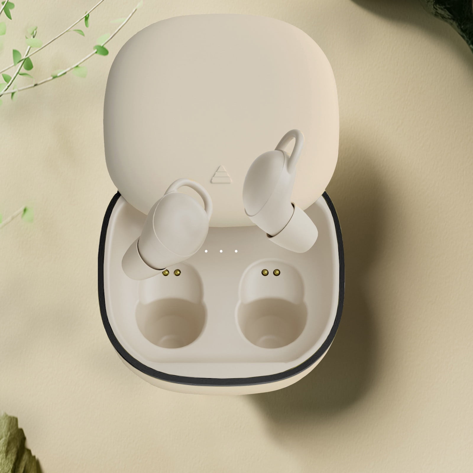 Tune Flex - True Wireless Noise Cancelling Earbuds (Black), Small,Beige