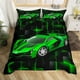 thumbnail image 3 of Coche de carreras Juego de Funda Nórdica Queen Size Speed Sports Car juego de cama para, 3 of 6