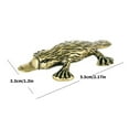 thumbnail image 5 of Sinyiin Artistic Brass Duckbill Miniature Antique Ornament for Book Shelf or Desk Decors, 5 of 9