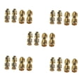 thumbnail image 1 of 10 Piezas SMA Macho Una SMA Macho Enchufe + 10 Piezas SMA Hembra Una SMA Hembra Jack Conector de Adaptador Coaxial RF, 1 of 4