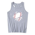 thumbnail image 4 of Pompotops Women's Pullover Sleeveless Printing Solid Color Vest Tops, 4 of 4