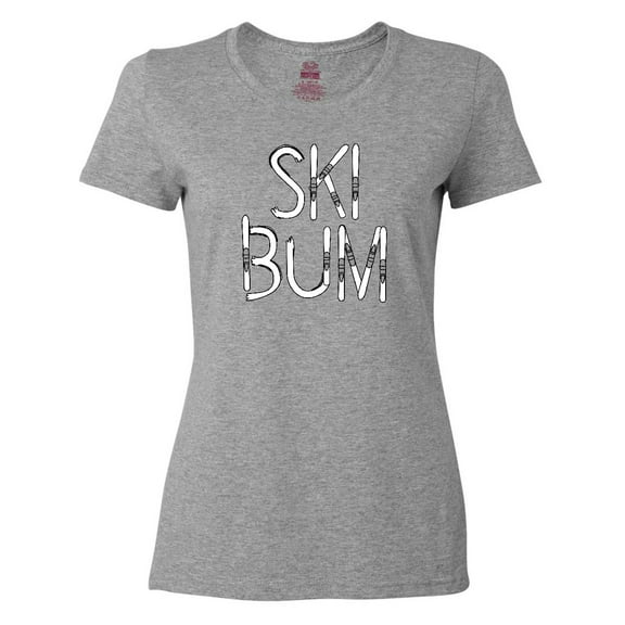 Inktastic Ski Bum Women's T-Shirt