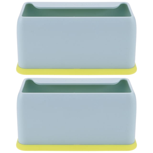 USHOBE 2Ud Soporte Para De Arena Doméstico En Plástico Azul Duradero Y Conveniente