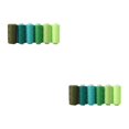 thumbnail image 1 of Transemion 1/2/3 Premium Polyester Thread Spools - Kit For Home Sewing Polyester Is Green 6-color line 2PCS, 1 of 6
