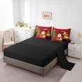 thumbnail image 5 of jejeloiu Santa Claus Twin Bedding Sets 7-Piece,Marry Christmas Tree Bedding Comforter Set,Happy New Year Gifts Sheet Sets For Kids,Super Cozy Room Decoration Reversible, 5 of 8