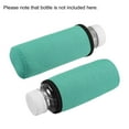 thumbnail image 5 of Uxcell Insulated Textured 12oz Neoprene Bottles Covers Can Cooler Sleeves Green 4 Pack, 5 of 6