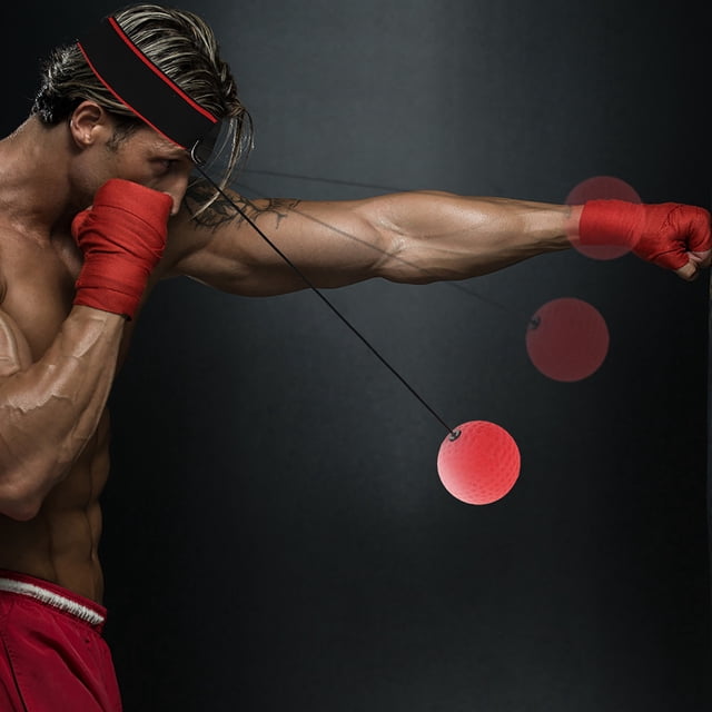 Pelota De Ejercio De Boxeo Para Adultos Con Equipo De Banda Para La Cabeza Para Abrenamiento De Velocidad Refleja
